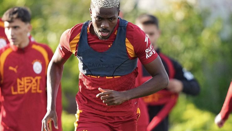 Galatasaray’a Osimhen’den müjde