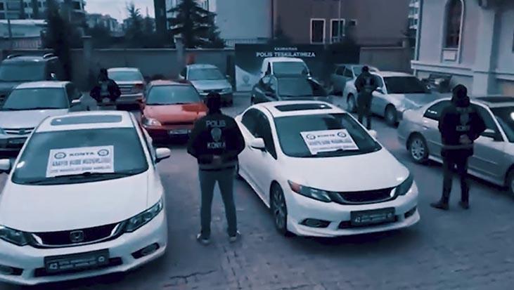 İstanbul merkezli change operasyonunda 22 şüpheli adliyeye sevk edildi! Hacizli ve yakalamalı araçları sattılar