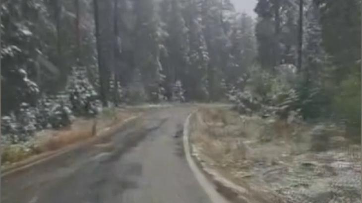 Kastamonu’nun yüksek kesimlerine kar yağdı: Fındıklı Yaylası beyaza büründü!