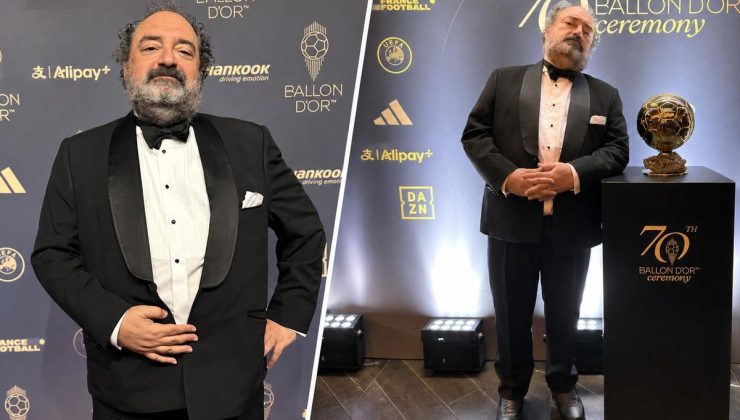 Nevzat Aydın Ballon d’Or töreninde! Herkes aynı yorumu yaptı: Para var huzur var