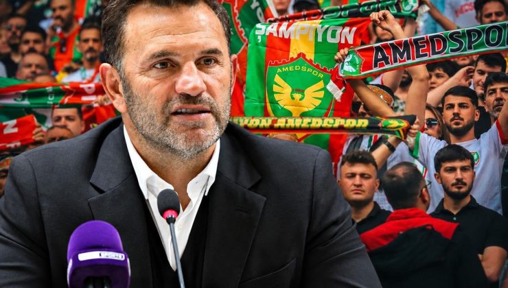 Okan Buruk derbi sonrası Amedspor’dan özür diledi
