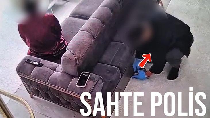 Polis kılığında geldi, sahte arama kararı gösterip eve girdi