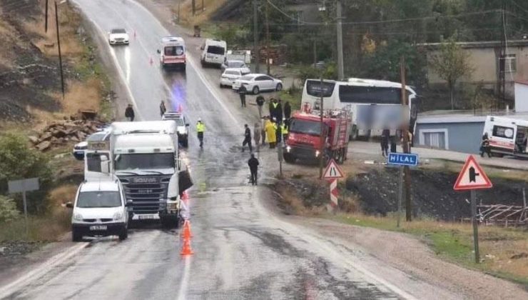 Şırnak’ta feci kaza! Otobüs ile TIR çarpıştı: Ölü ve yaralılar var
