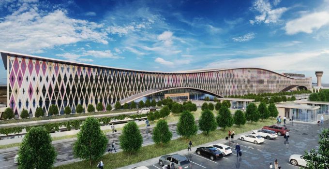 Trabzon Yeni Havalimanı’nda şantiye çalışmaları başladı