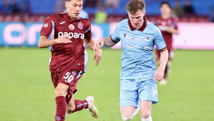 Trabzonspor’dan tatsız prova