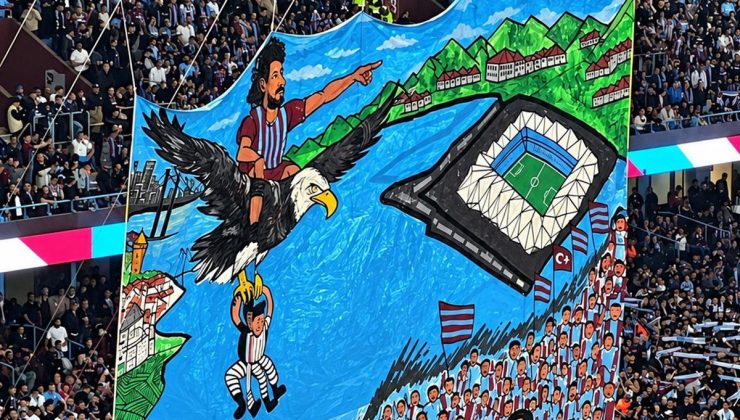 Trabzonspor’dan tepki çeken Salah koreografisi