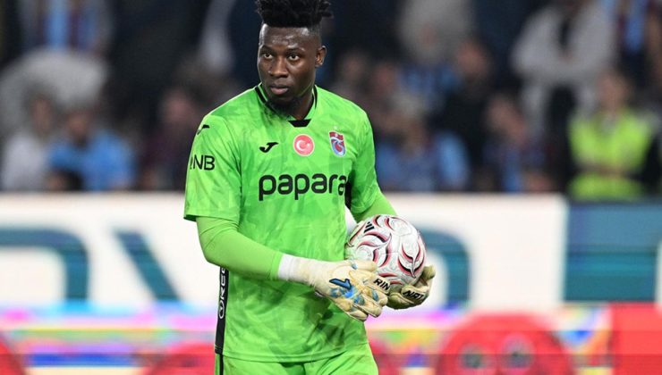 Trabzonsporlu Andre Onana trafik kazası geçirdi