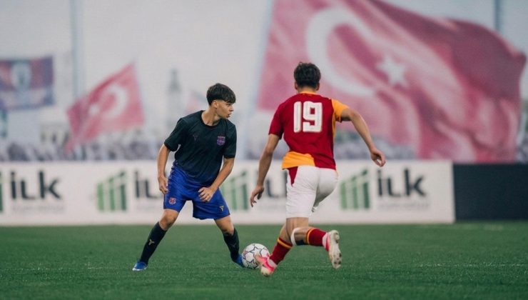 UEFA Gençlik Ligi’nde Galatasaray, Barcelona’ya tek golle kaybetti