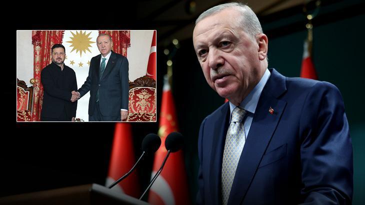 Zelenskiy ile görüşen Cumhurbaşkanı Erdoğan: Barışa giden yolu açmak için her gayrete hazırız